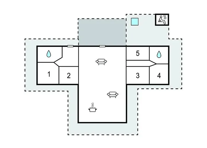 Vakantiehuis In With Sauna